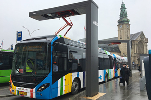 Bélgica tendrá la mayor red europea de buses eléctricos y estaciones de carga