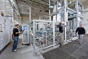 Marca alemana inauguró planta para producir diésel a partir de agua