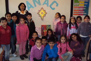 ANAC y Escuela Manuel Montt vivieron de forma especial el espíritu de la navidad